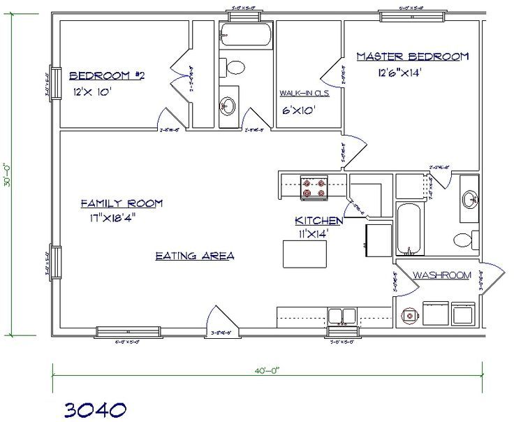 Great Style 32 House Construction Plans In 30x40